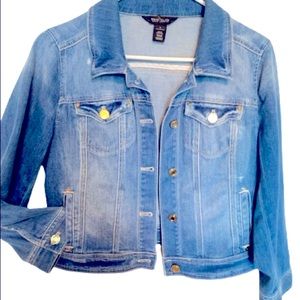 White House Black Market Jean Jacket